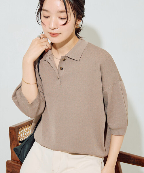限定展開 サマーニット 半袖 ポロシャツ（ニット/セーター）｜FREAK'S
