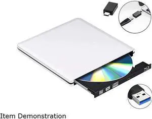 Blu-ray External DVD CD Drive USB3.0/USB-C BD 3D Blu-ray Player