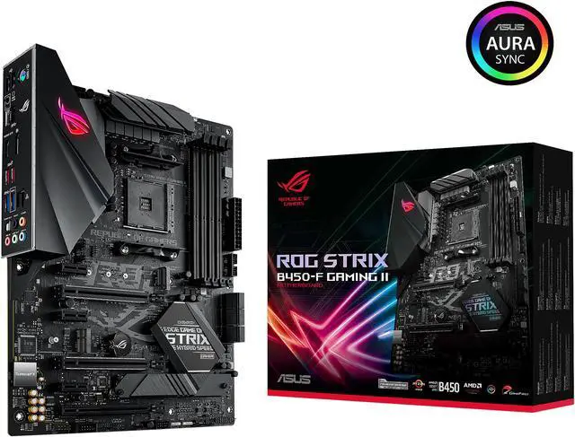 ASUS ROG Strix B450-F Gaming II AMD AM4 Motherboard - Newegg.com