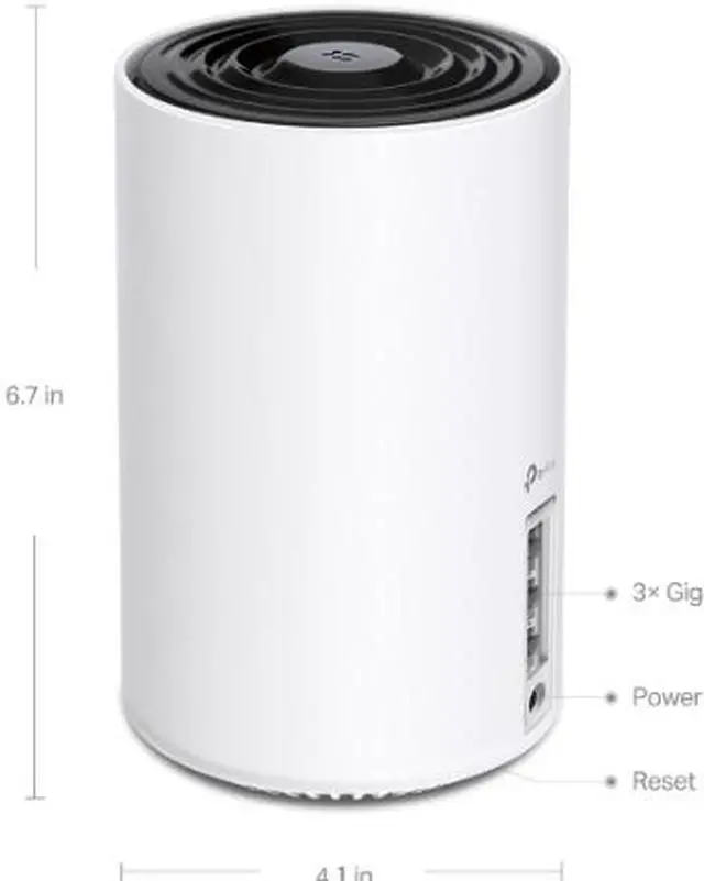 TP-Link Deco AXE5400 Tri-Band WiFi 6E Mesh System(Deco XE75