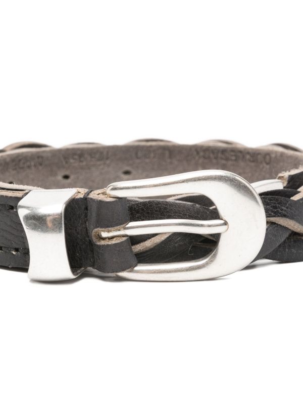 OUR LEGACY メッシュレザーベルト | ブラック | FARFETCH JP