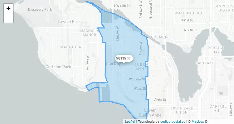 98119 ZIP Code - United States