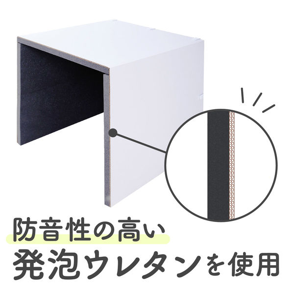 ササガワ 卓上防音ブース ボイスシャット 32-8666 1台（直送品