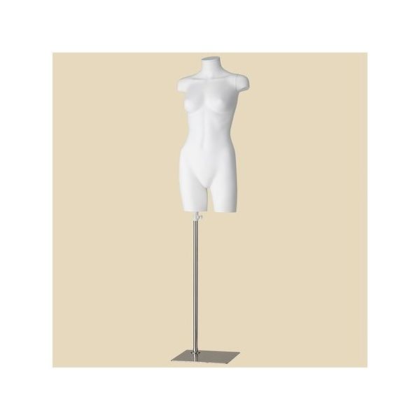 アズワン PP製 婦人トルソー 9号 白 67-6609-30 1個（直送品） - アスクル