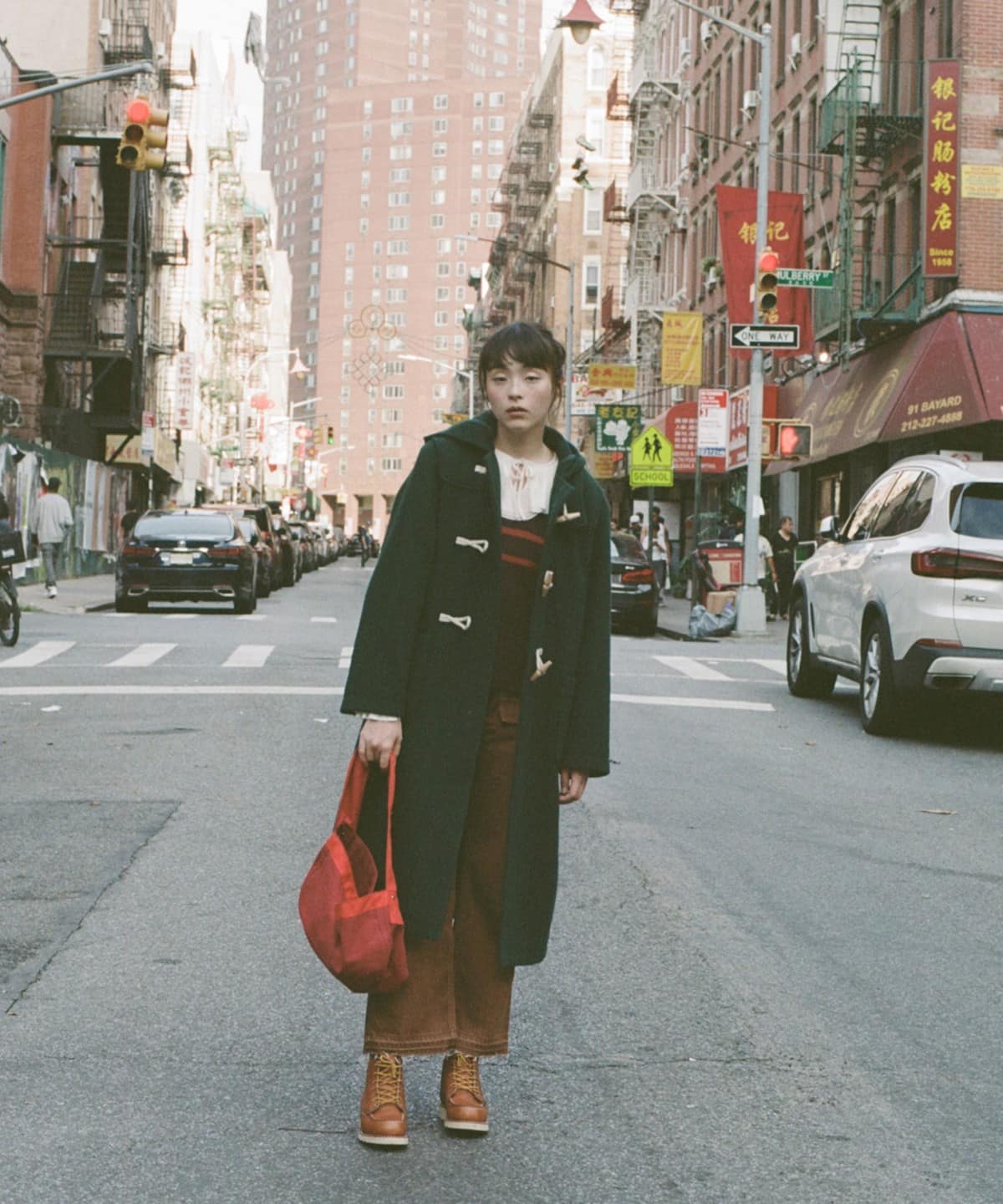 BEAMS BOY（ビームス ボーイ）モッサー ロング ダッフルコート 25FW