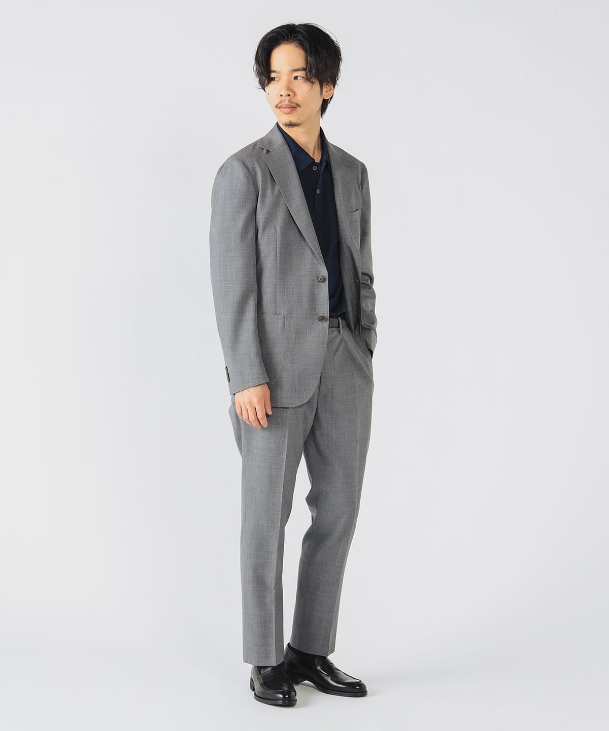 BEAMS HEART（ビームス ハート）120's ウールトロピカル イージー