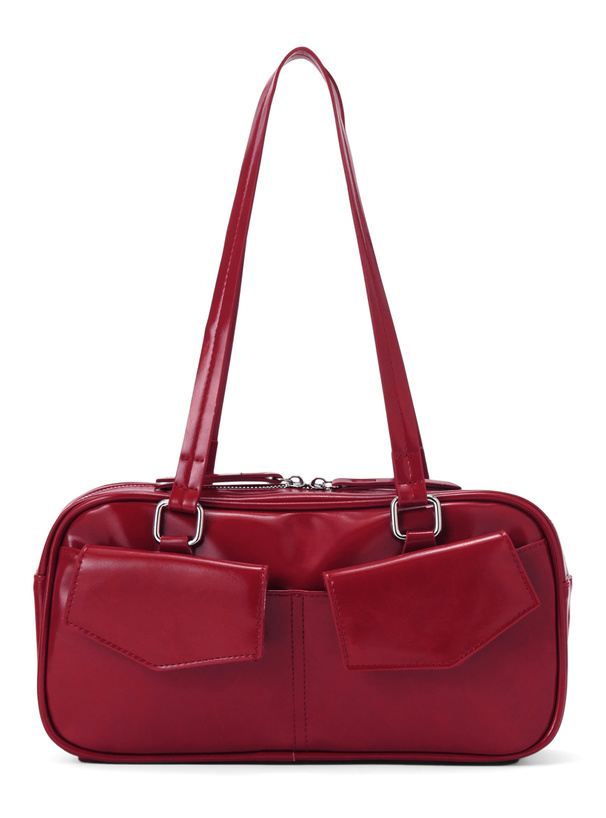 ダブルポケットショルダーバッグ[at2374] | レディースファッション