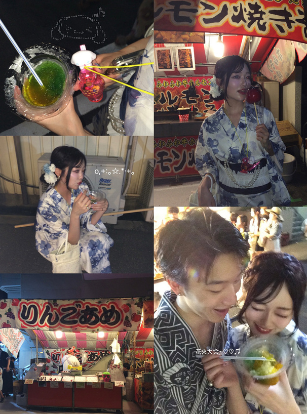 水彩花柄浴衣セット[gi1519] | レディースファッション通販のグレイル