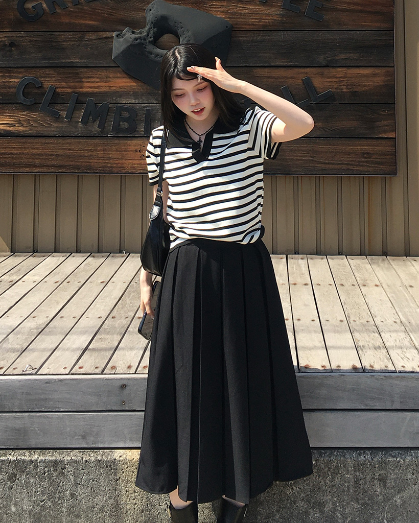 プリーツロングスカート | ファッション通販サイト NUGU