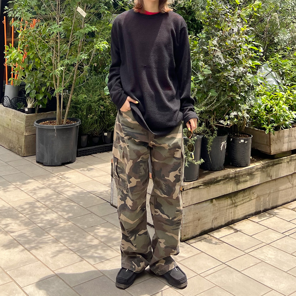 ユニセックス) カモフラージュカーゴパンツ | ファッション通販サイト NUGU