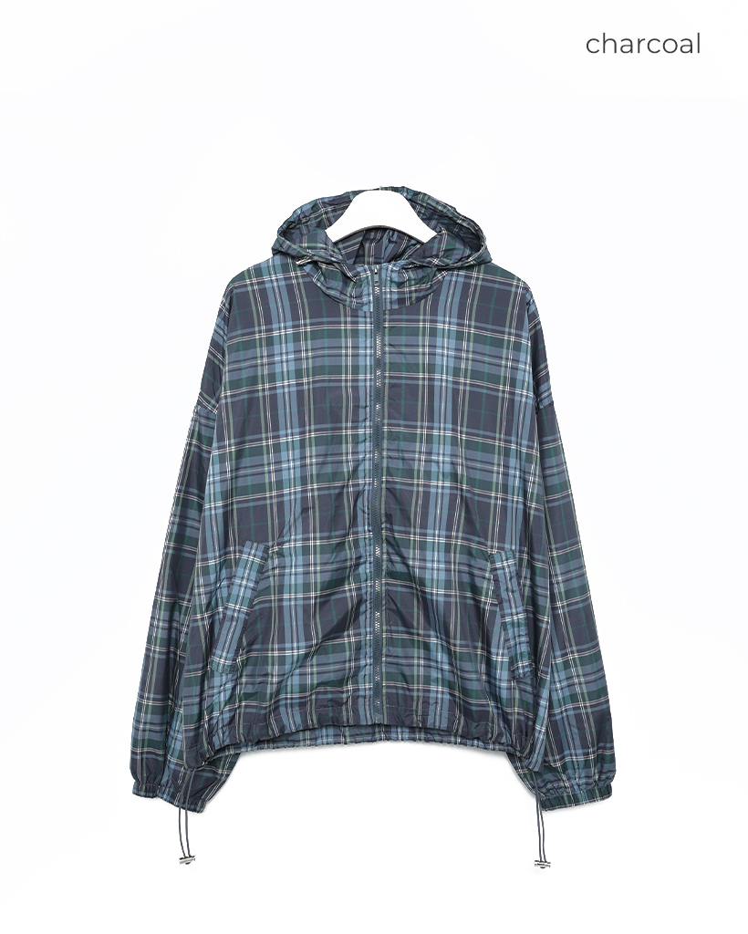 ユニセックス）チェックマウンテンパーカー | ファッション通販サイト NUGU