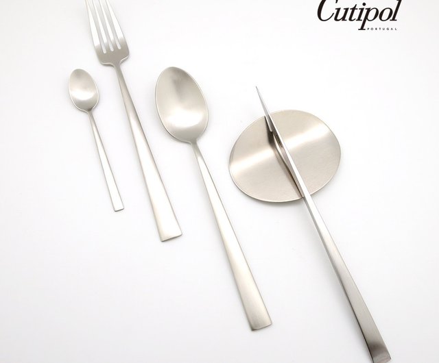 台湾 ポルトガル Cutipol | DUNA / マットシルバー単品食器 Cutipol