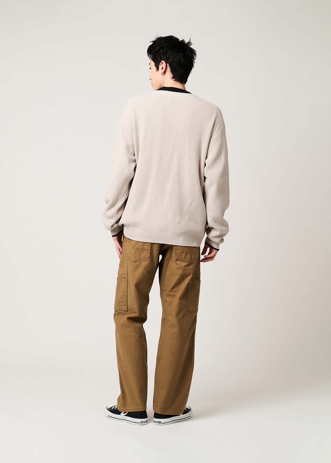 ナガスギルイヌニューヨクタイム｜ニットカーディガン｜ユニセックス