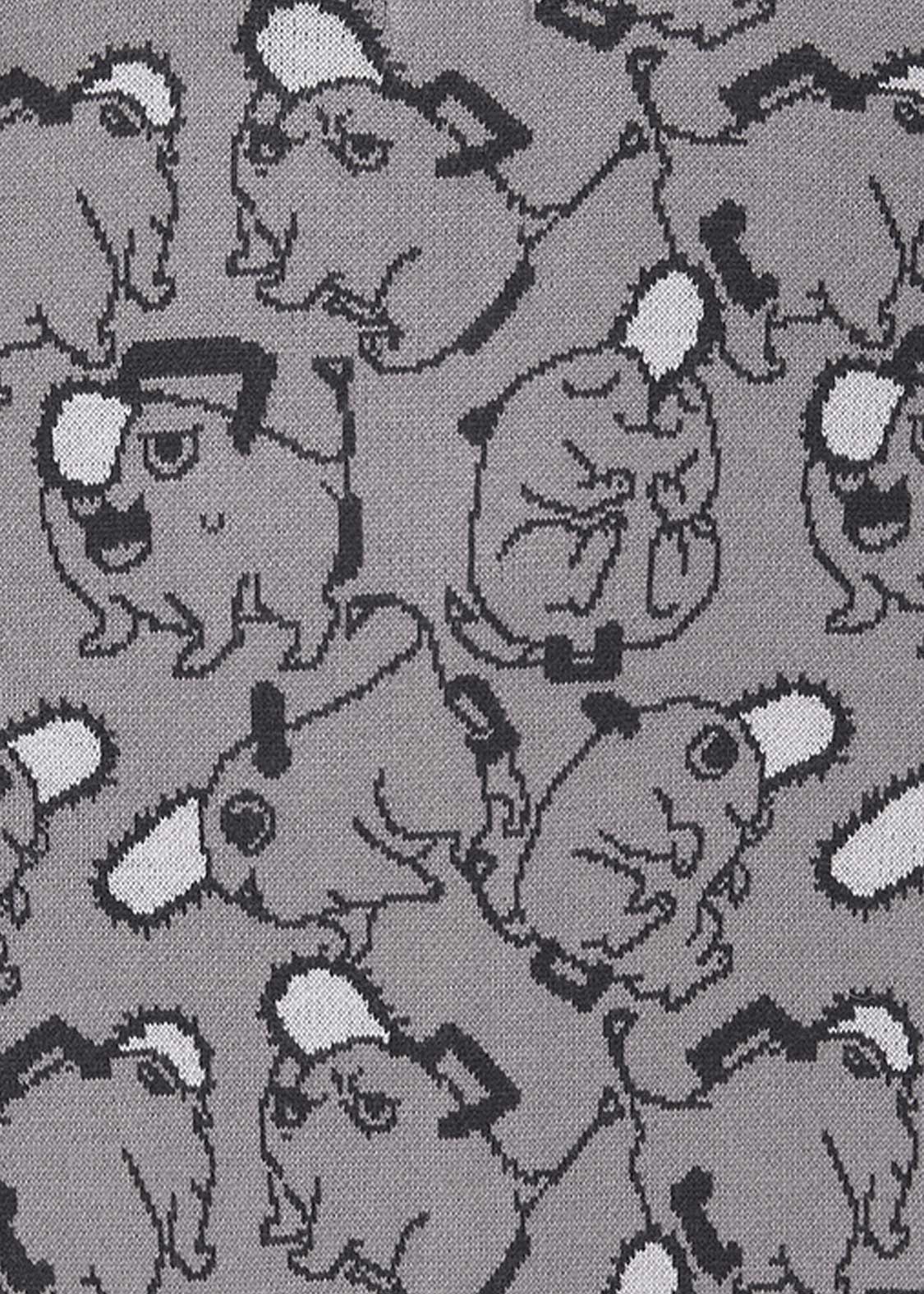 ポチタ パターン｜ジャカードカーディガン｜ユニセックス｜グラニフ