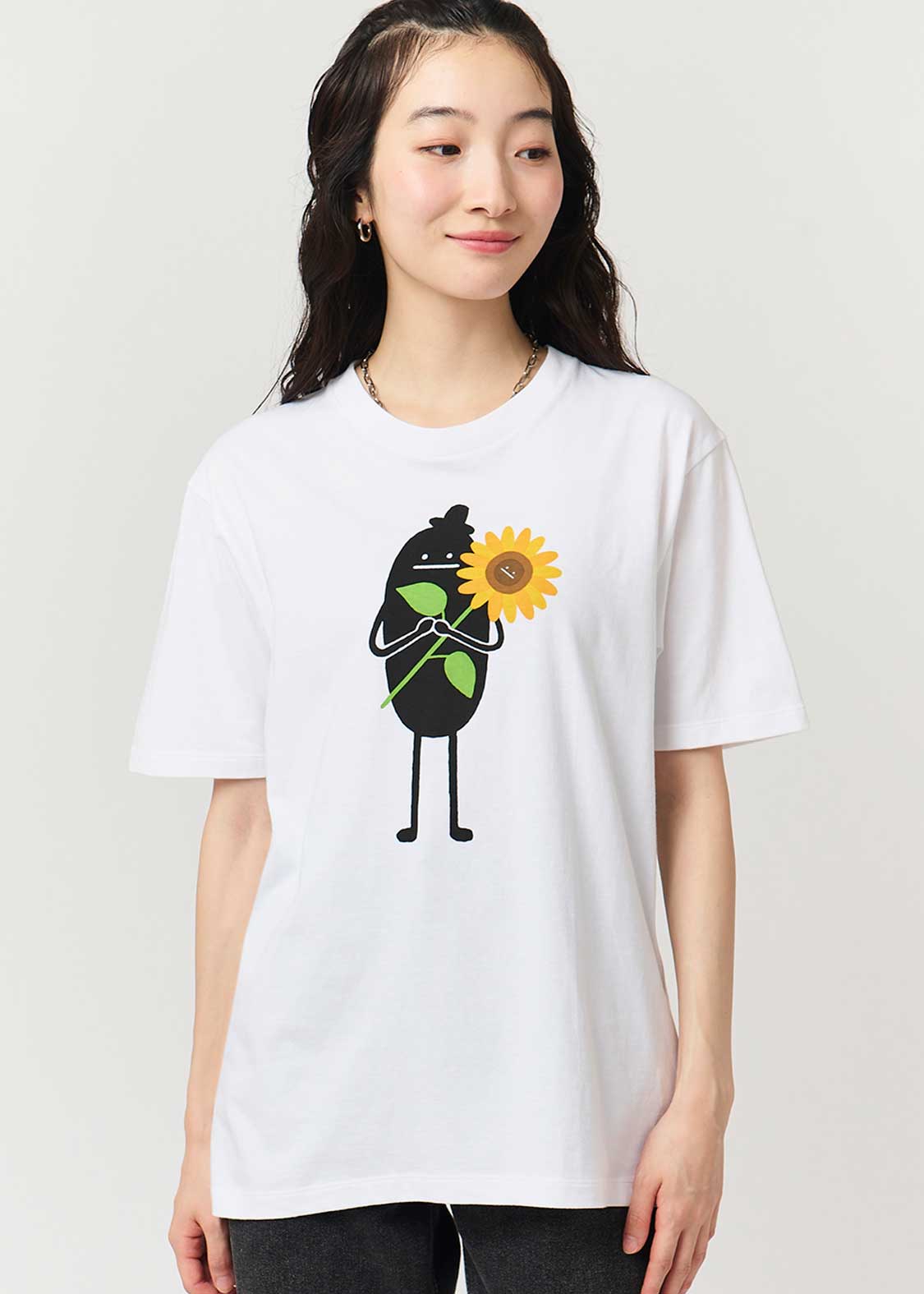 ヒマワリビューティフルシャドー｜Tシャツ｜ユニセックス｜グラニフ