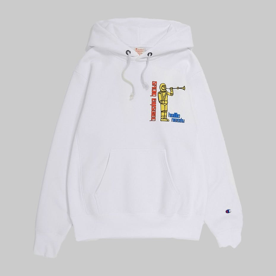 OUTLET＞Champion x Beastie Boys フーデッドスウェットシャツ(220119)