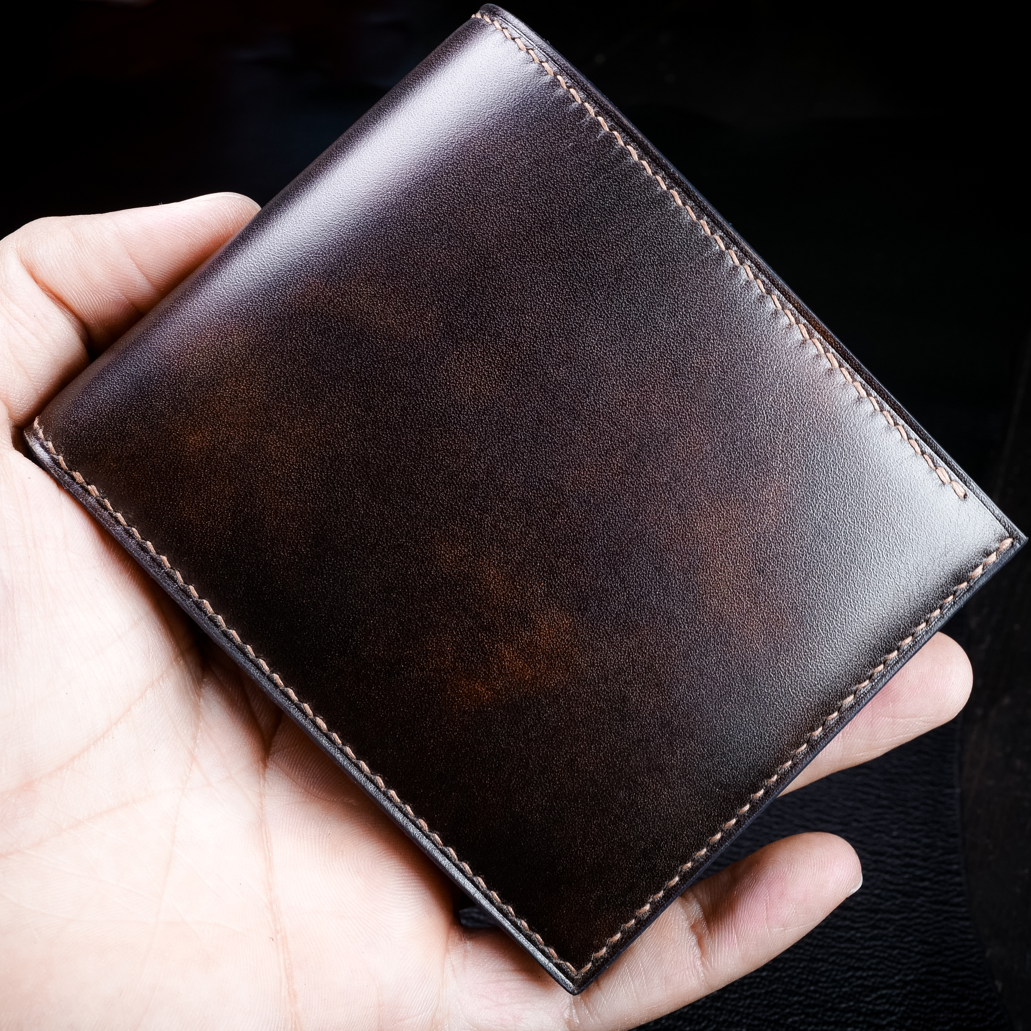 90 ILCEA Museum Calf & French Chèvre Combo Bifold Wallet