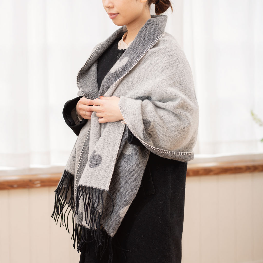 KLIPPAN × mina perhonen｜ストール CHOUCHO COMFOTA 北欧雑貨店