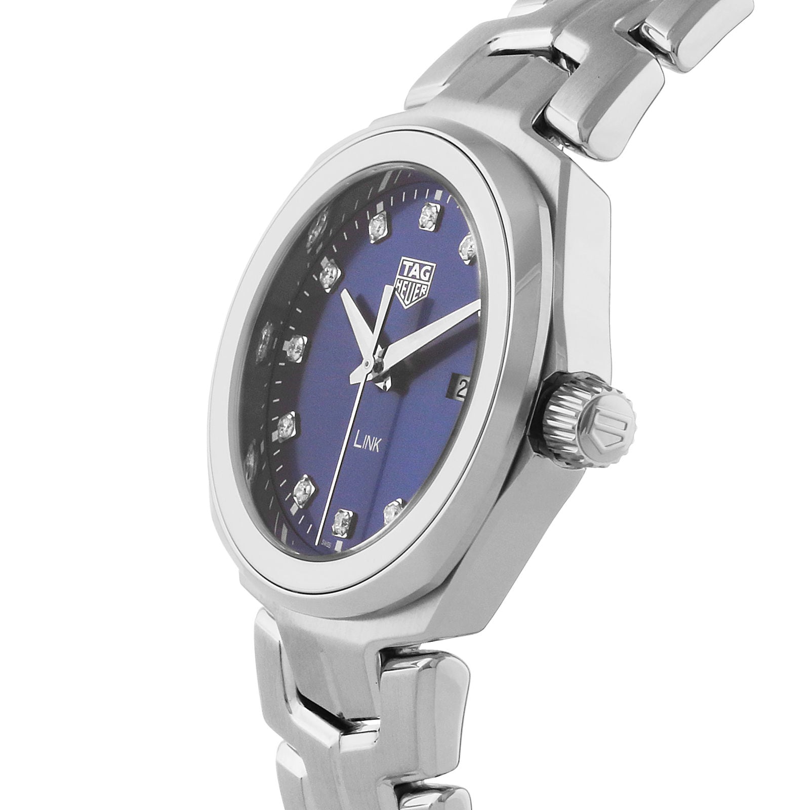 TAG Heuer Link 32mm Quartz Date Ladies Watch WBC1318.BA0600 | Mayors