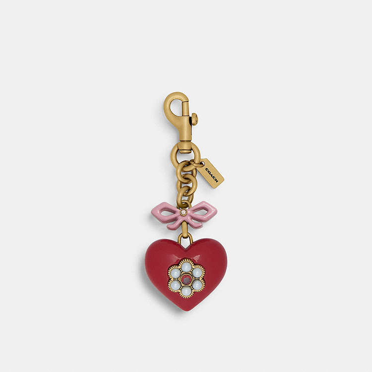 COACH® Outlet | Heart Bag Charm
