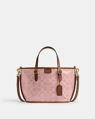 ピンク 【公式】COACH – コーチ ショルダーバッグ レディース