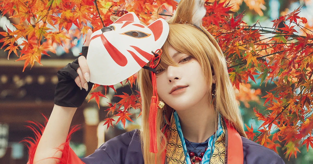 コスプレイヤー・kohaによる「にじさんじ」伏見ガクのコスプレフォト