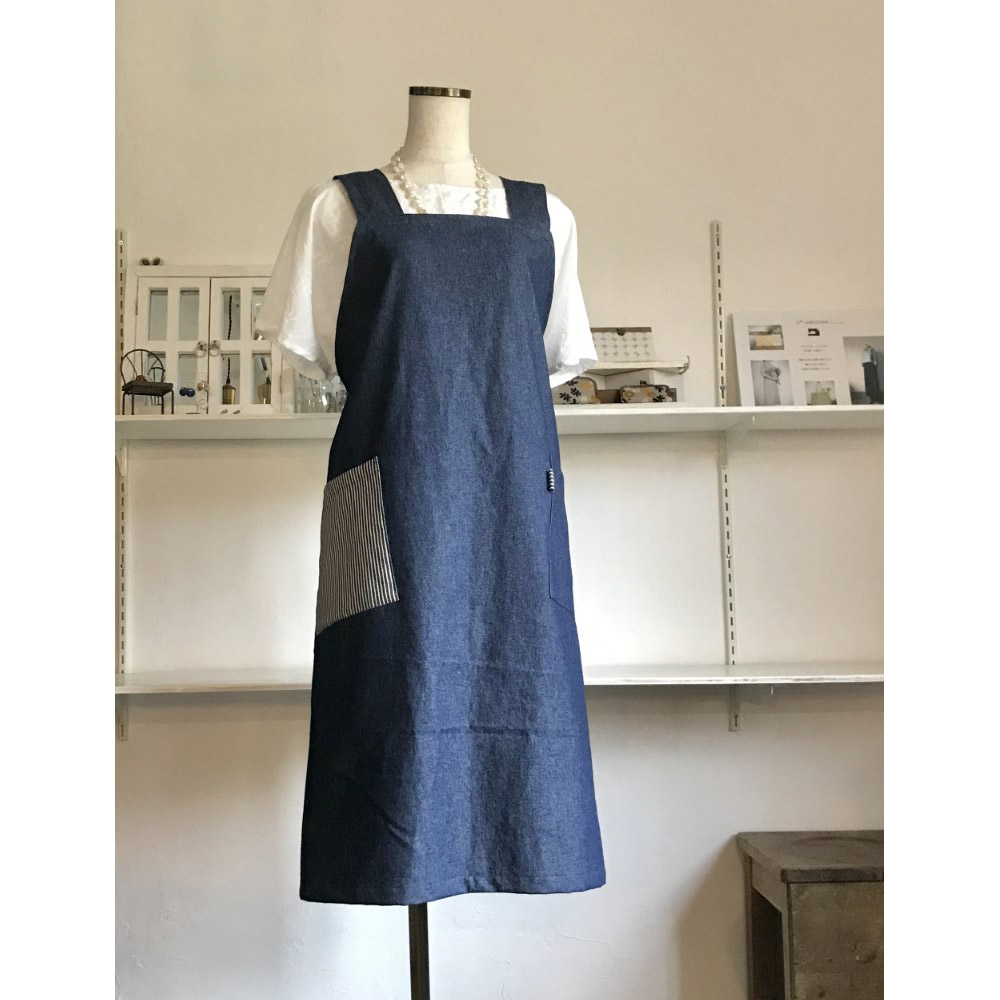 ミシンで作る バッククロスエプロン (大人用) | 手作りレシピ