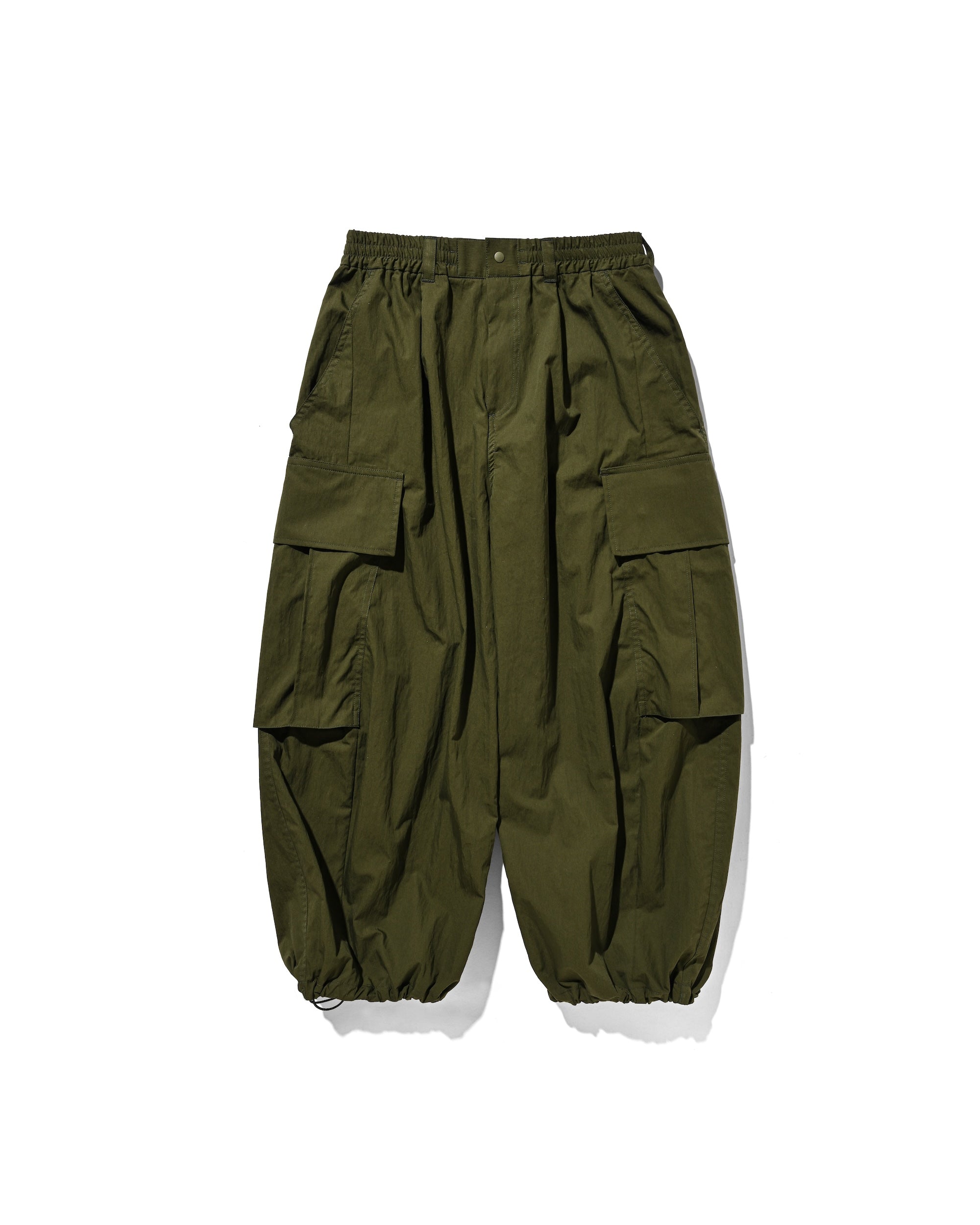 MEGA POCKET BALLOON CARGO PANTS (OLIVE)