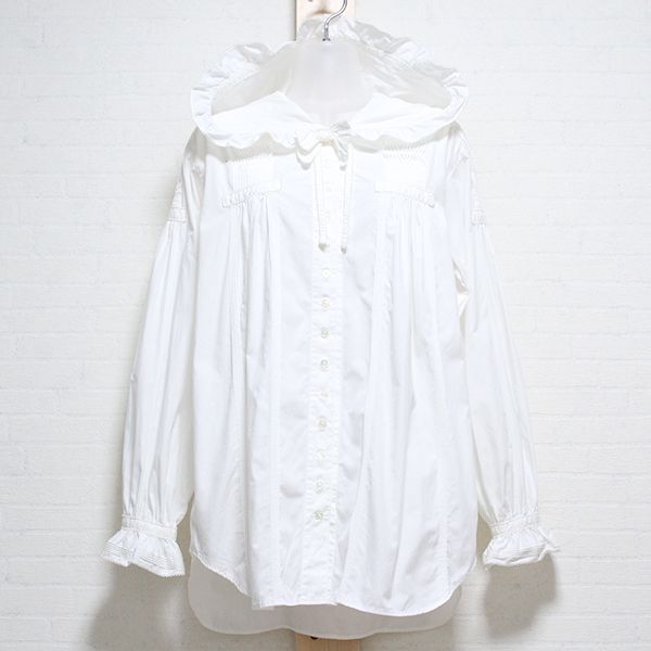 オフ白フード付きブラウス - ピンクハウス通販｜リサイクルブティック