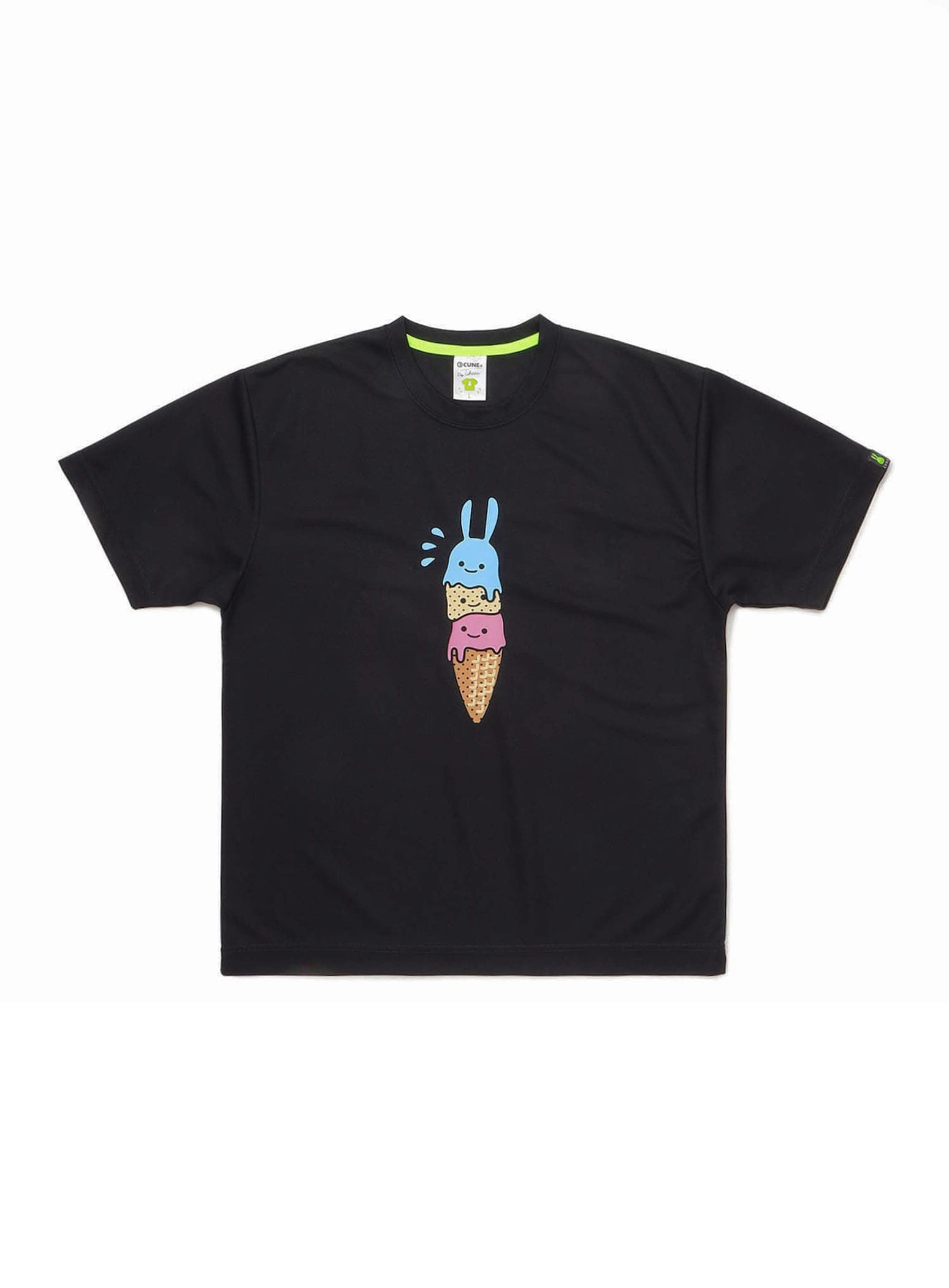 CUNE DRY T-SHIRTS 3段アイス｜ウサギがいる｜CUNE ONLINE STORE