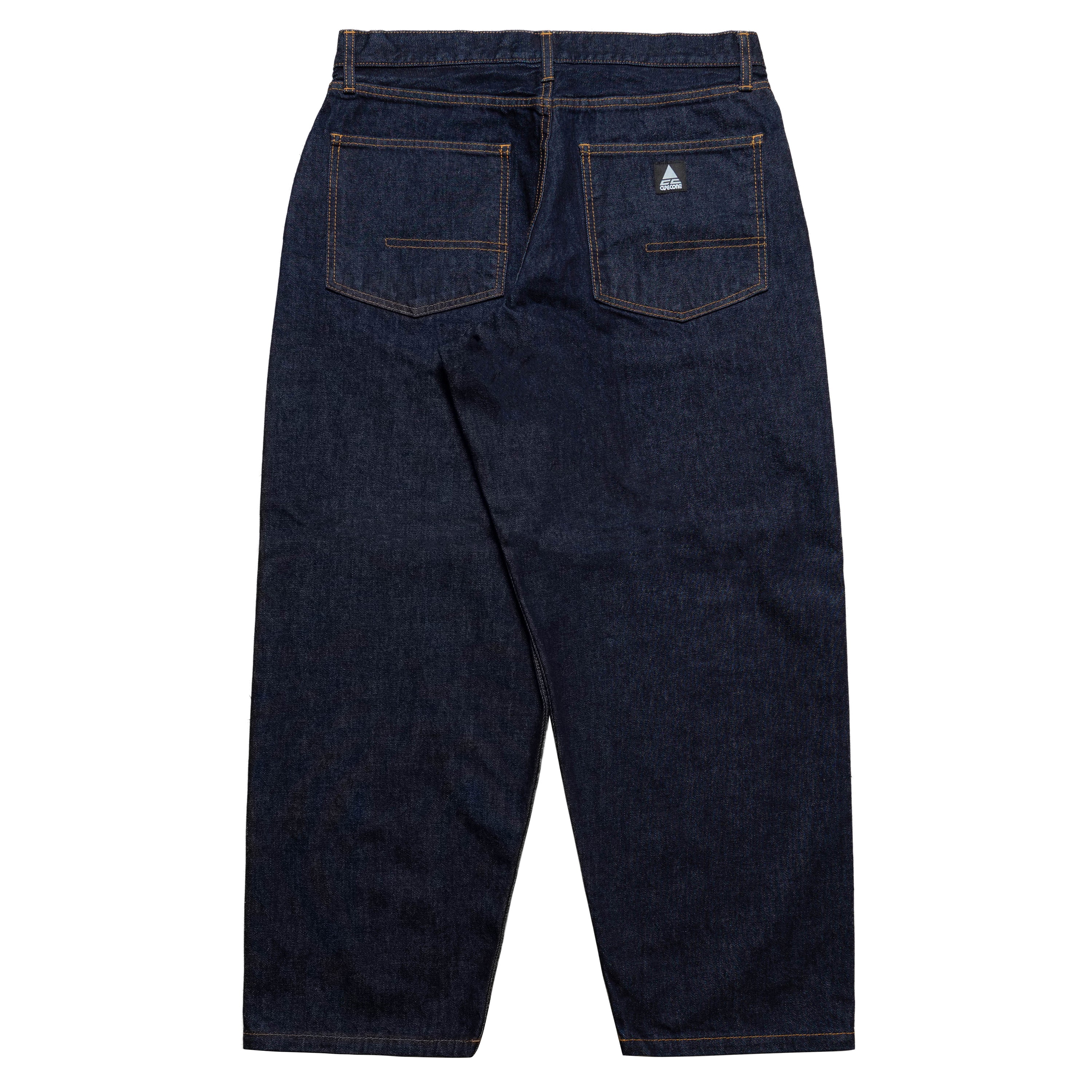 CC Baggy 13oz Basic Jeans - Indigo – CUP AND CONE
