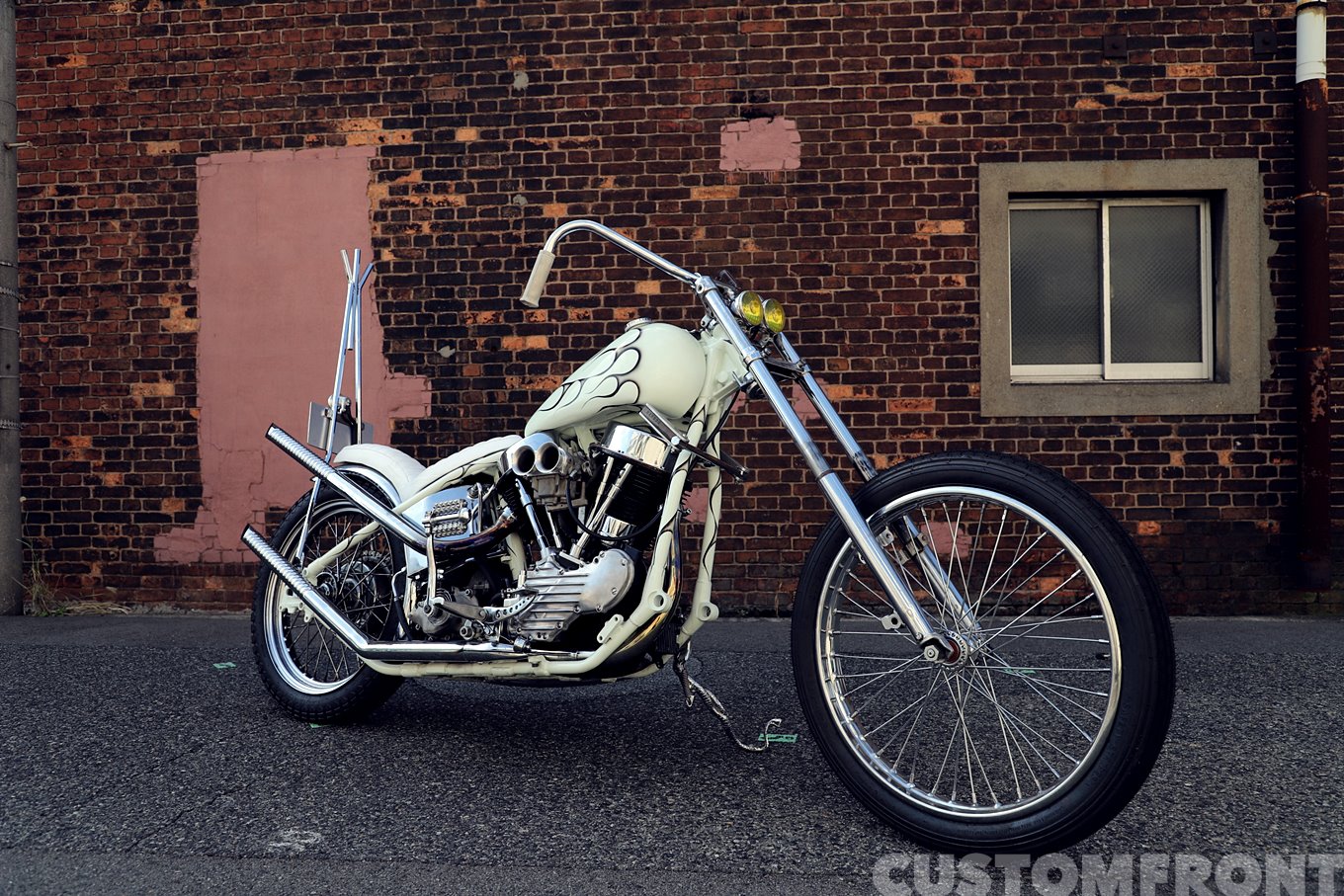 ハーレー パンヘッドチョッパー FL 1948・クリークモーターサイクル