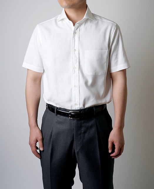 半袖シャツ/イージーケア(S 白): メンズ｜メーカーズシャツ鎌倉 公式通販