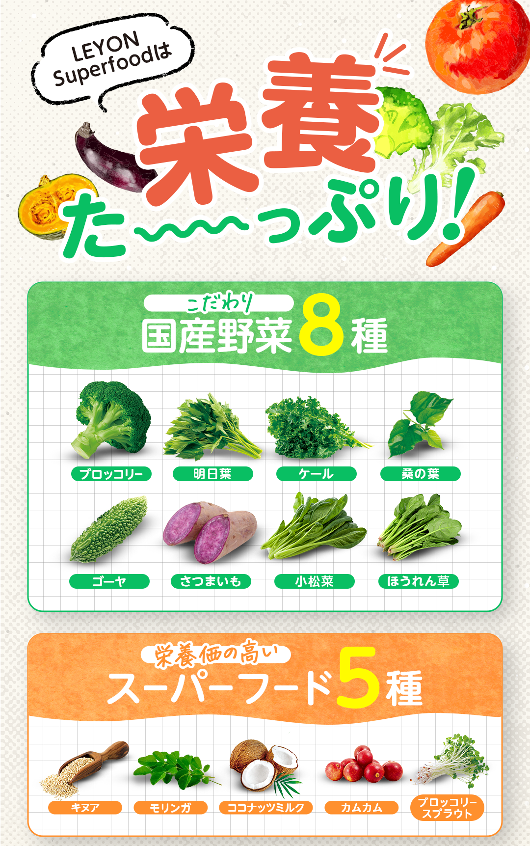 スーパーフード | レヨン【公式サイト】