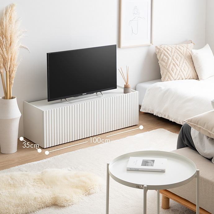 g152011]【幅100cm】Sheep 引き出し付きテレビ台 ローボード | 家具