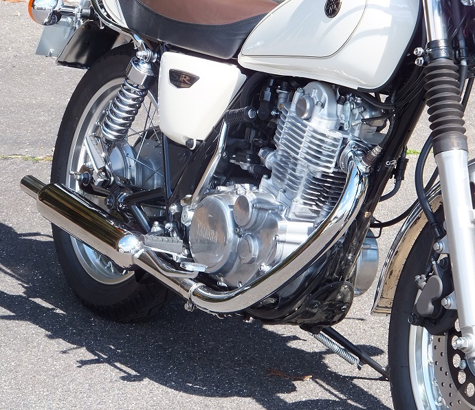 バイクのマフラーを製作,250TR大和ステンレス