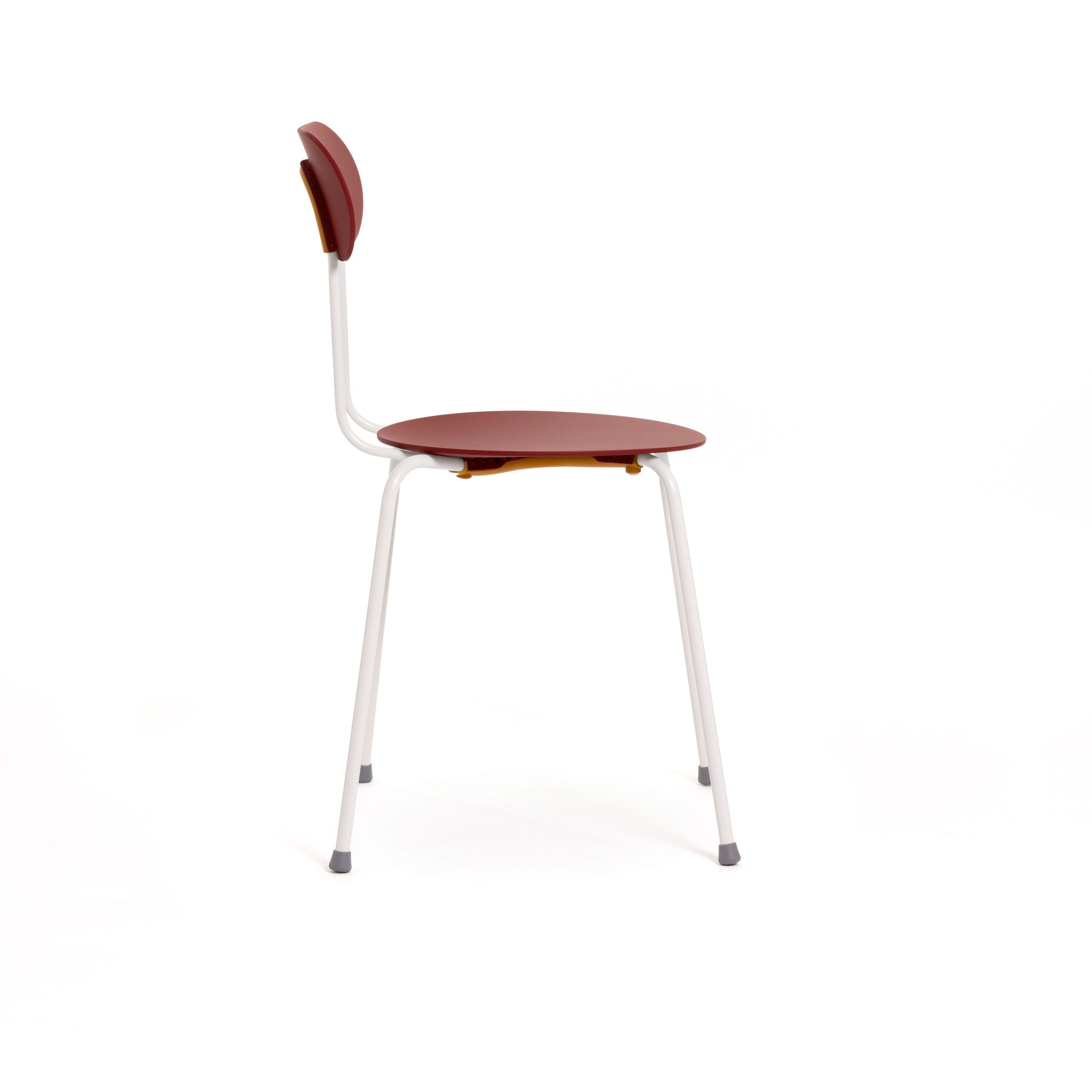 Metal Stackable Chair MARIOLINA Set of Two by Enzo Mari for Magis