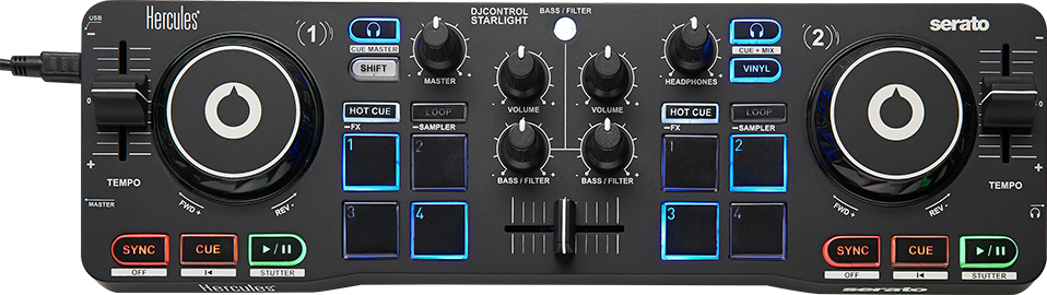 新製品】Hercules DJControl Starlight発売のご案内 - Dirigent