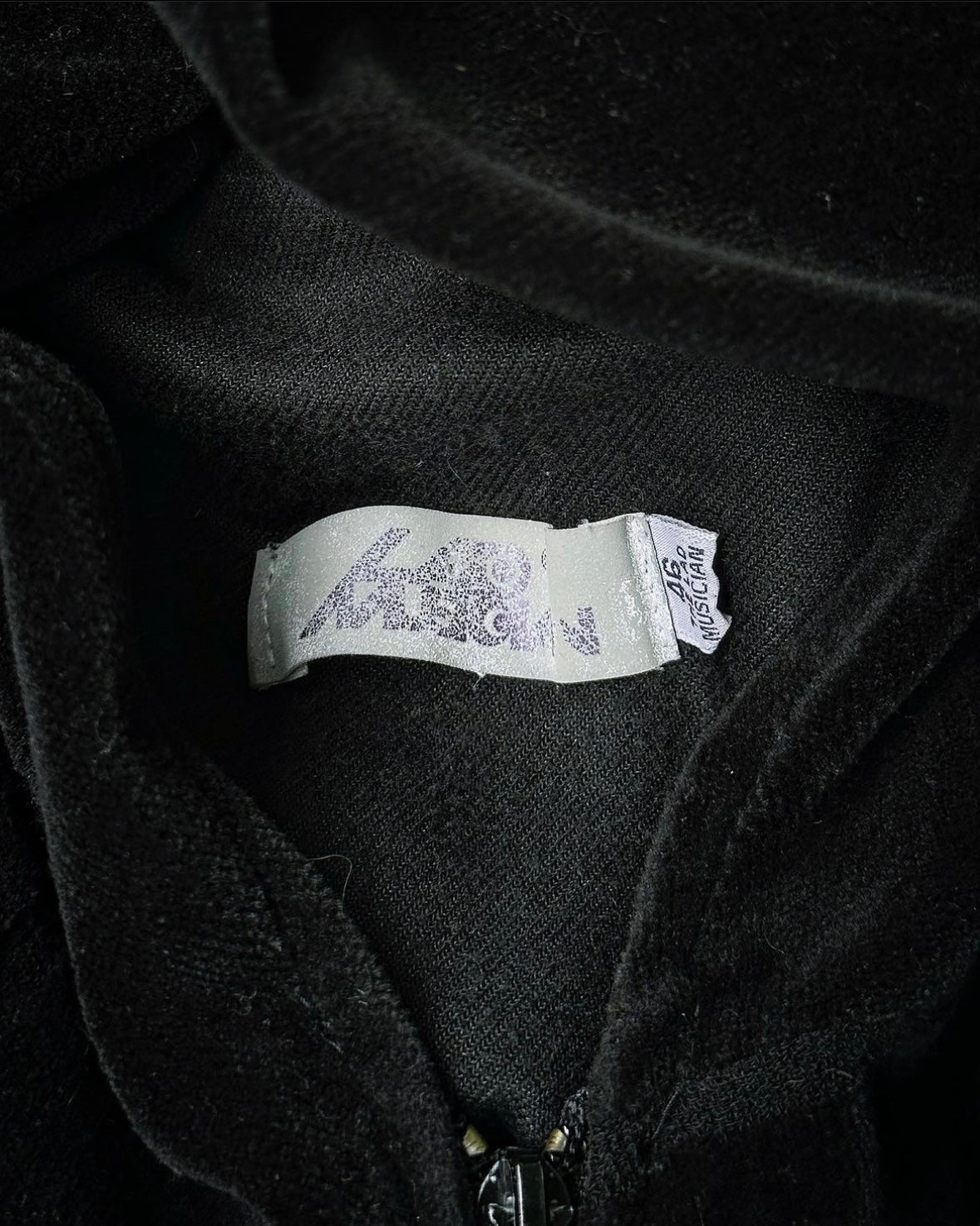 Lad Musician SS99 'New Wave' Peeking Hood Velour Jacket – DRIEW