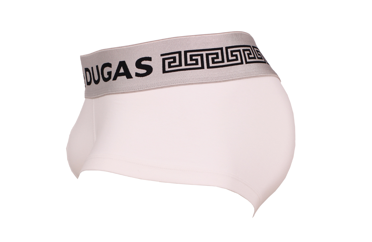 1286 PREMIUM COTTON BOXER (White）｜メンズアンダーウェア DUGAS