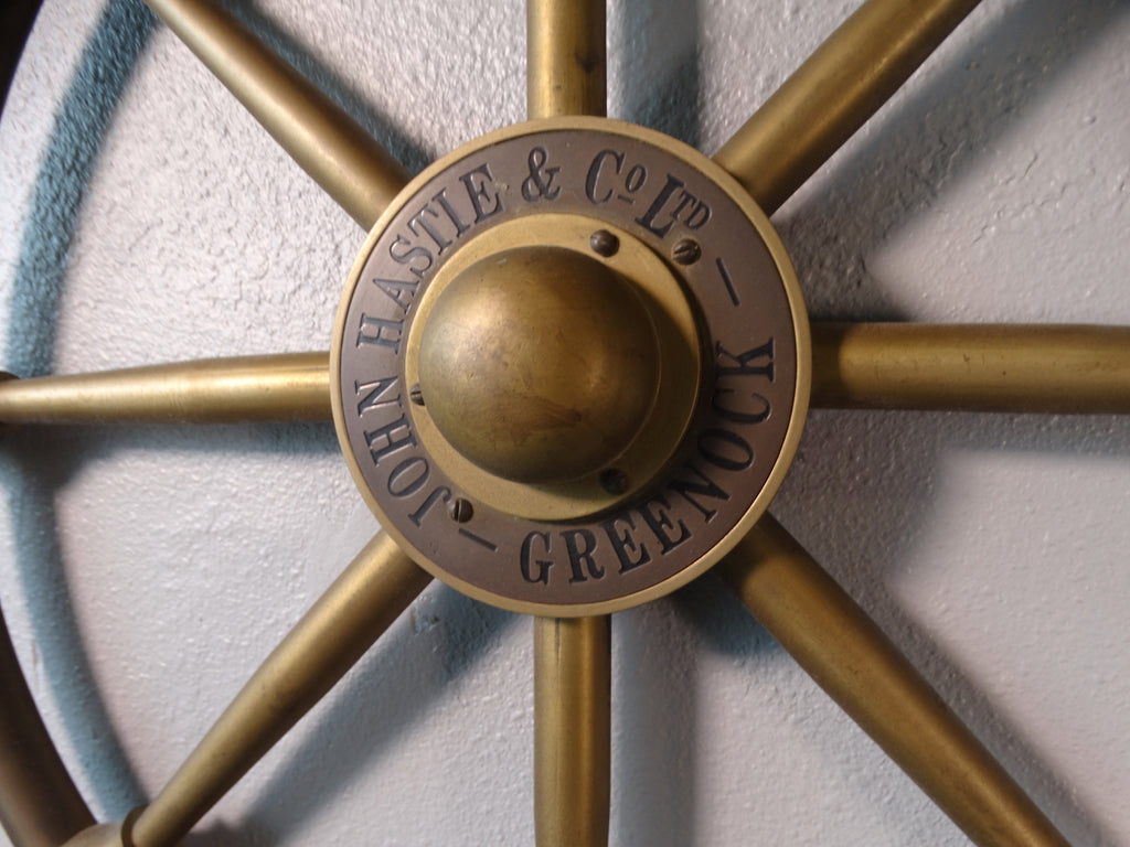 John Hastie & Co. Ltd. - Ship's Steering Wheel A2969 – Early