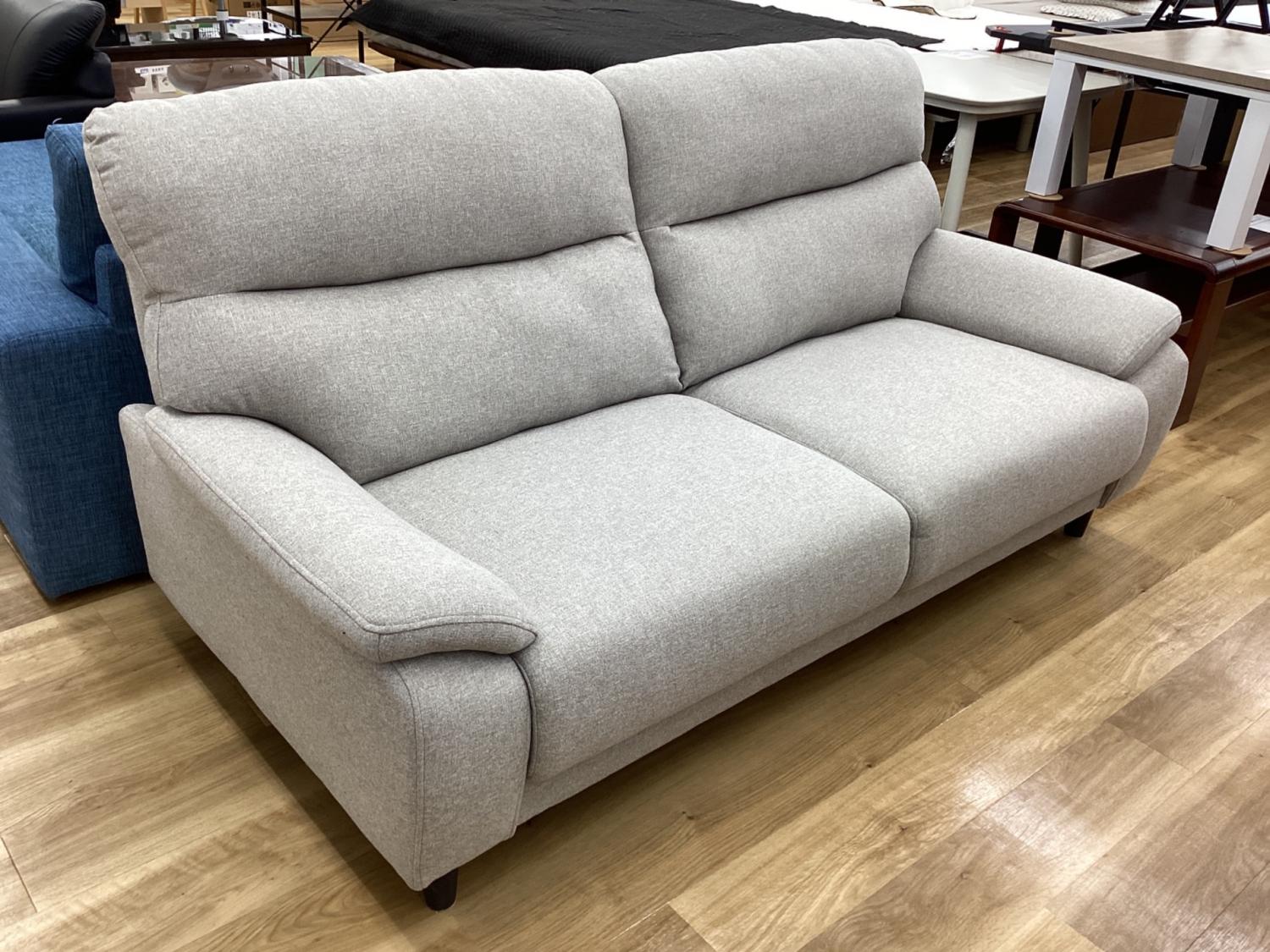 ニトリ 2人掛けソファー MK02 ライトグレー｜トレファクONLINE