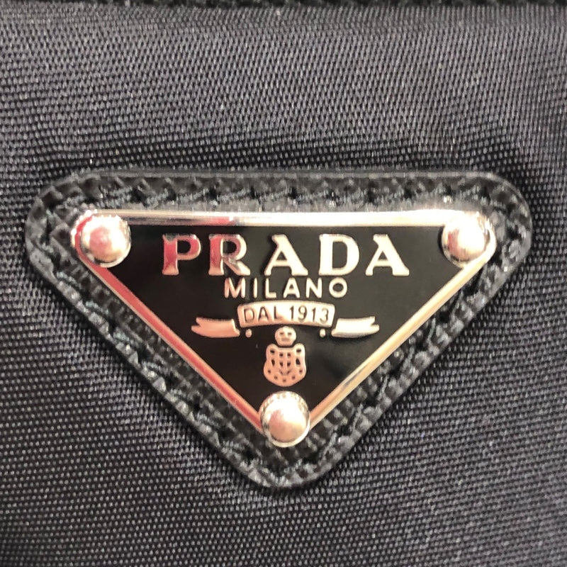 プラダ PRADA サフィアーノポーチ付きベルト34/85 1CM237 ブラック