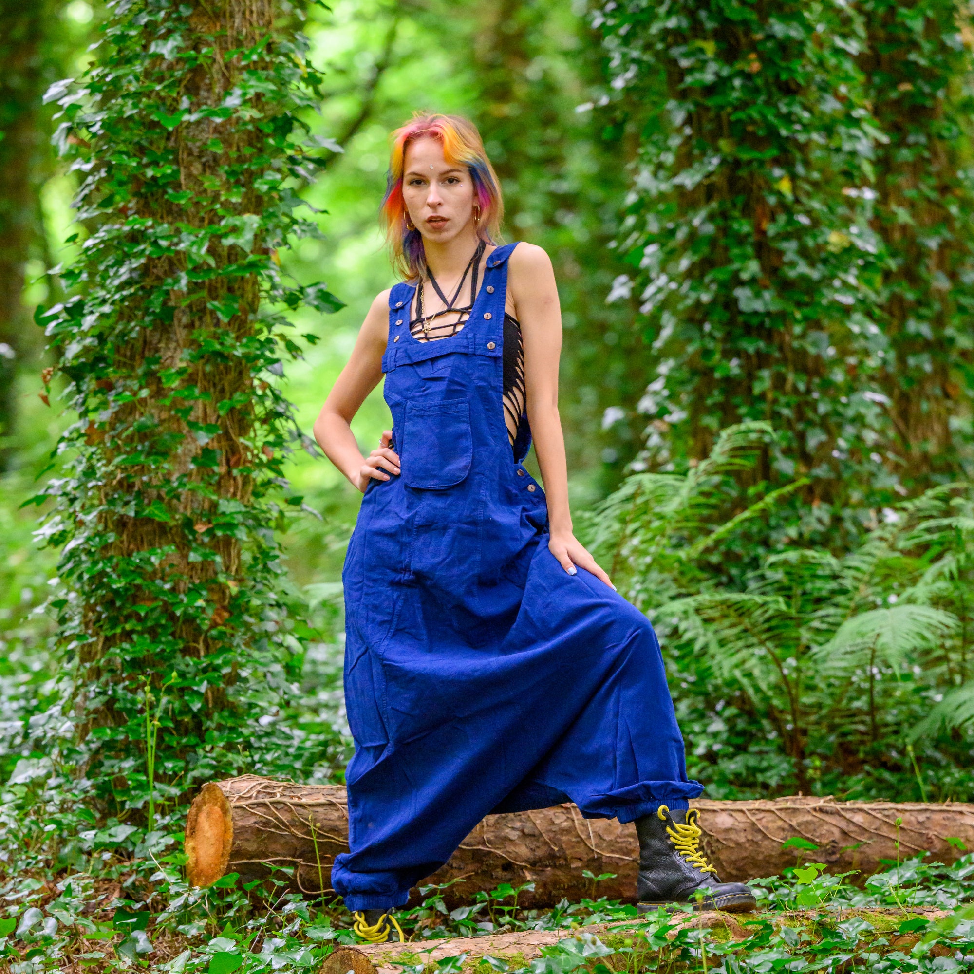 Harem Jumpsuit | Baggy Alibaba Style Drop Crotch Overalls– Ekeko