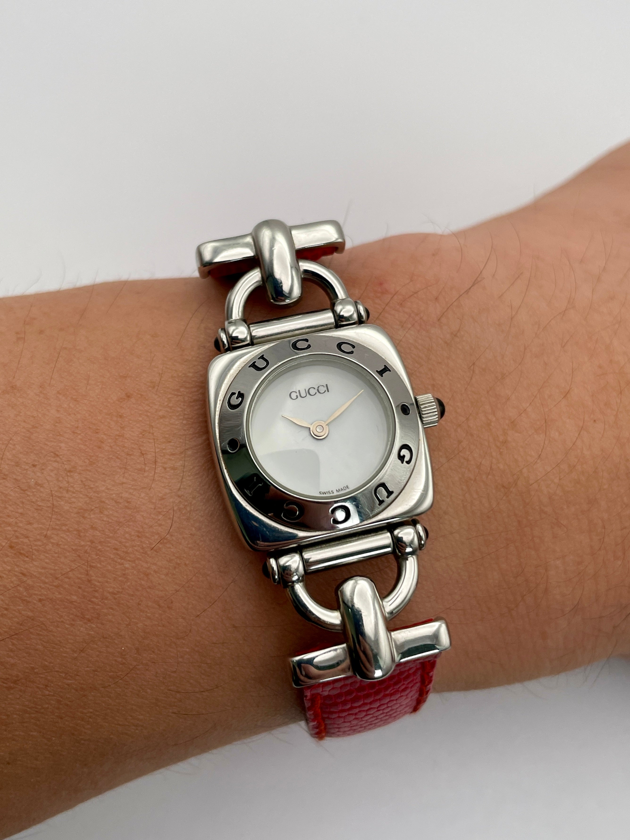 Gucci 6300L Vintage Ladies Watch in Stainless Steel – Eleven13 Studios