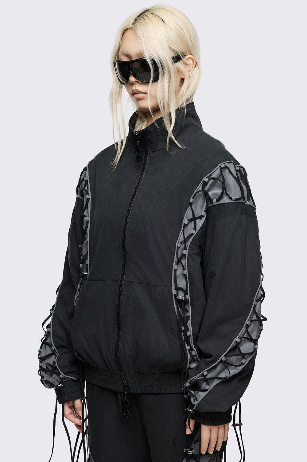 Grunge & Y2K Women's Jackets: Faux Fur, Bombers, Fleece Borgs