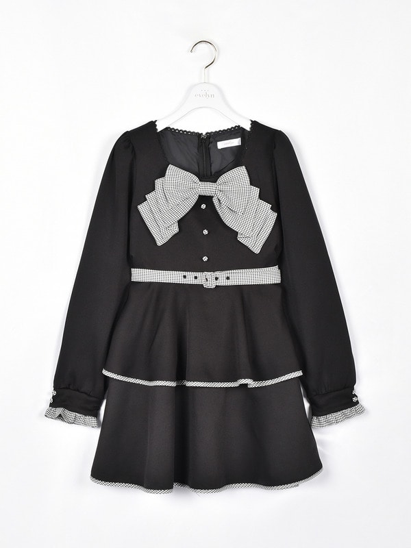 ビッグリボンティアードワンピース｜evelyn（エブリン）公式通販サイト