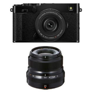 レンタル] FUJIFILM X-E5 XF23mmレンズキット ブラック - Rentio