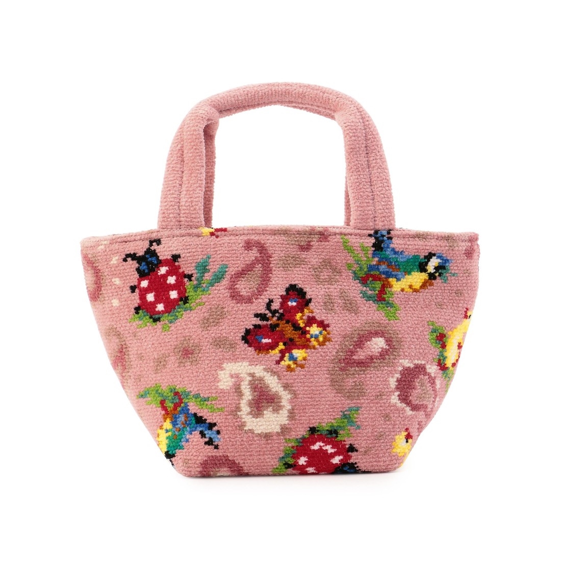 ハイジペイズリー ミニトート HPY-257018（WEB限定）(ピンク): FEILER