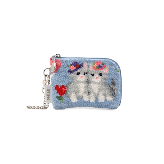 モンプティシャ ミニポーチ MCH-260374（WEB限定）(ブラック): FEILER